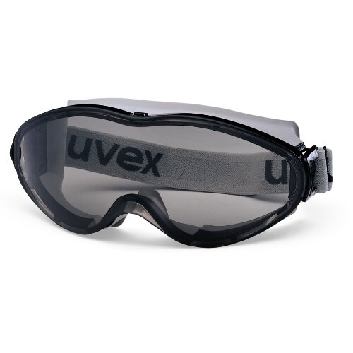 uvex ultrasonic Vollsichtschutzbrille grau getönt 9302286  in grau/schwarz