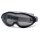 uvex ultrasonic Vollsichtschutzbrille grau getönt 9302286  in grau/schwarz