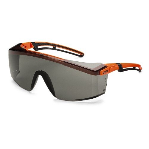 Uvex Schutzbrille astrospec 2.0 neonorange schwarz 9164246 Bügelbrille