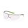 uvex Schutzbrille super fit 9178315 Bügelbrille in weiß/lime
