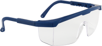 Portwest klassische Schutzbrille EN166 in vers. Farben