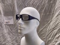 Uvex RX cb 5580 Schutzbrille mit Sehstärke in dunkelblau/grau Scheibe 57mm