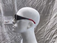 Uvex RX cb 5581 Schutzbrille mit Sehstärke in dunkelrot/grau Scheibe 58mm