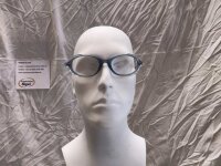 Uvex RX 5504 Schutzbrille mit Sehstärke in grau/transluzent Scheibe 55mm