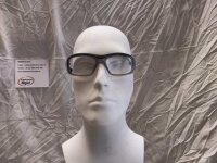 Uvex RX cd 5520 Schutzbrille mit Sehstärke in anthrazit/blau Scheibe 54mm