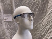 Uvex RX cd 5520 Schutzbrille mit Sehstärke in anthrazit/blau Scheibe 54mm