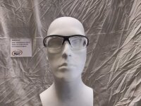 Uvex RX cd 5518 Schutzbrille mit Sehstärke in anthrazit/rot Scheibe 54mm