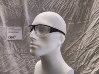 Uvex RX cd 5518 Schutzbrille mit Sehstärke in anthrazit/rot Scheibe 54mm