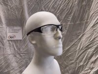 Uvex RX cd 5518 Schutzbrille mit Sehstärke in anthrazit/rot Scheibe 54mm