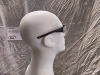 Uvex RX cd 5518 Schutzbrille mit Sehstärke in anthrazit/rot Scheibe 54mm