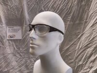 Uvex RX cd 5518 Schutzbrille mit Sehstärke in dunkelbraun/grün Scheibe 54mm