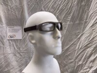 Uvex RX sp 5512 Schutzbrille mit Sehstärke in braun/oliv Scheibe 65mm