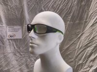 Uvex RX sp 5513 Schutzbrille mit Sehstärke in grau/hellgrün Scheibe 62mm