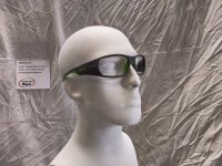 Uvex RX sp 5513 Schutzbrille mit Sehstärke in grau/hellgrün Scheibe 62mm