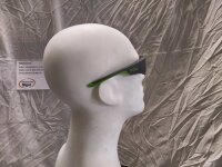 Uvex RX sp 5513 Schutzbrille mit Sehstärke in grau/hellgrün Scheibe 62mm