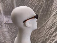 Uvex RX sp 5510 Schutzbrille mit Sehstärke in mattschwarz/orange Scheibe 62mm