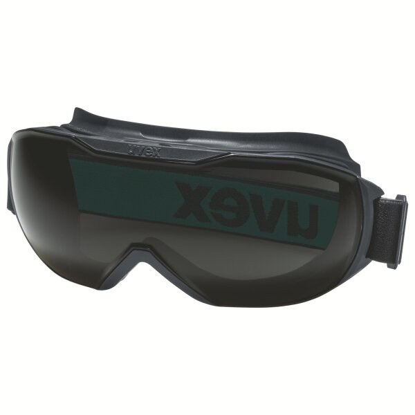 uvex Vollsichtbrille megasonic grau Schweißerschutz 5 inf. plus