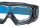 Uvex RX goggle 9501 Schutzbrille mit Sehstärke in anthrazit/blau Scheibe 61mm