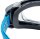 Uvex RX goggle 9501 Schutzbrille mit Sehstärke in anthrazit/blau Scheibe 61mm