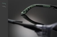 Univet Technical 5X9 Schutzbrille mit Sehstärke gun metallic-vespa grün