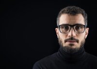 Univet Contemporary 572 Schutzbrille mit Sehstärke stone-after dark