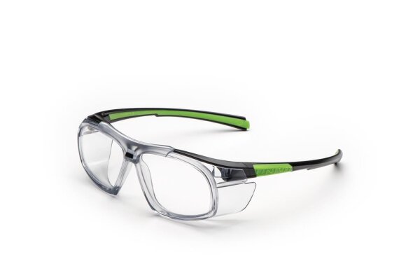 Univet Technical 555 Schutzbrille mit Sehstärke schwarz-grün