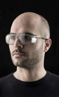 Univet Technical 555 Schutzbrille mit Sehstärke schwarz-grün