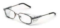 Univet Metall 53606 Schutzbrille mit Sehstärke grau...