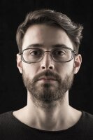 Univet Metall 53606 Schutzbrille mit Sehstärke grau...