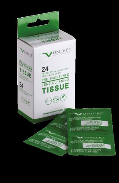 Univet Reinigungstücker Pack mit 24 Stück