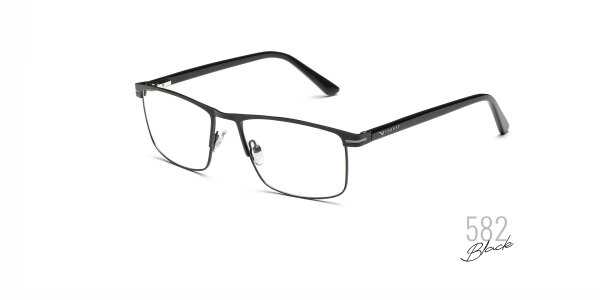 Univet Bildschirmbrille Herren 582 Office Line mit Sehstärke schwarz