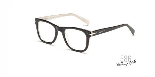 Univet Bildschirmbrille 586 Office Line mit Sehstärke grau-beige