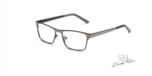 Univet Bildschirmbrille 584 Office Line mit Sehstärke braun