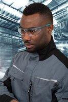 Infield Vision 10 Schutzbrille mit Sehstärke grau-türkis