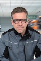 Infield Optor Schutzbrille mit Sehstärke smoke