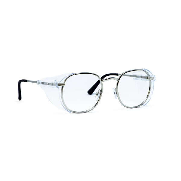 Infield Vision M 5500 Schutzbrille mit Sehstärke silber Scheibe 50mm
