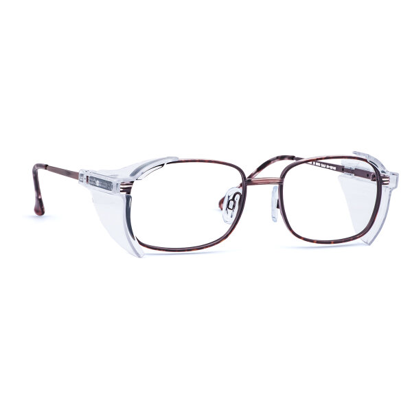 Infield Vision M 5000 Schutzbrille mit Sehstärke braun Scheibe 54mm
