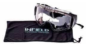 Infield Nylonbeutel Vollsichtschutzbrillen