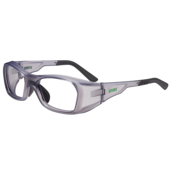 Uvex RX cd 5524 planet Schutzbrille mit Sehstärke in silber/anthrazit Scheibe 53mm