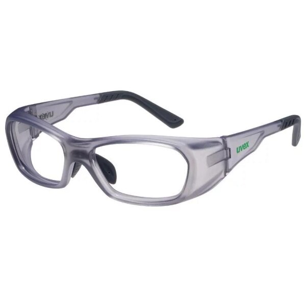 Uvex RX cd 5524 planet Schutzbrille mit Sehstärke in silber/anthrazit Scheibe 57mm